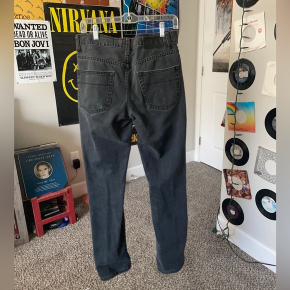 Faded Black Converse One Star Jeans - Picture 2 of 3